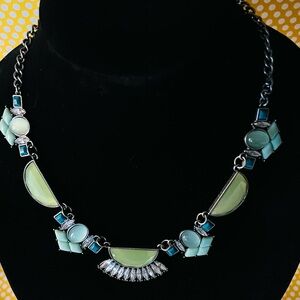 74. Lia Sophia Silver Tone Chain Necklace